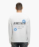 Jorcustom Flowers Longsleeve T-Shirt Heren Wit - Maat M - Kleur: Wit | Soccerfanshop - thumbnail