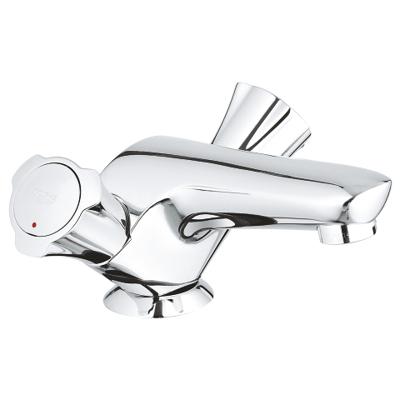 Grohe Costa L wastafelkraan met waste inclusief gegoten uitloop chroom 21390001