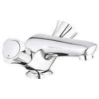 Grohe Costa L wastafelkraan met waste inclusief gegoten uitloop chroom 21390001 - thumbnail