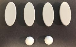 Wiesbaden Set buffers compleet tbv toiletzitting Flatline 2.0 Wiesbaden Set buffers compleet tbv toiletzitting Flatline 2.0