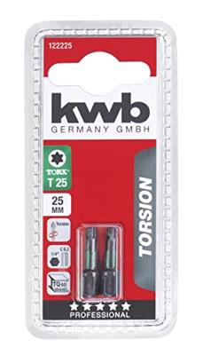 kwb 122225 Inbus-bit T 25 Staal 2 stuk(s)
