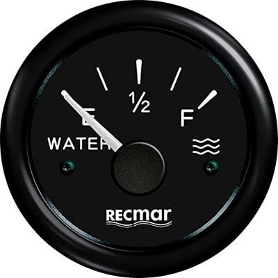 RECKY11200 - EUROPESE WATERNIVEAU-INDICATOR 0-190 Zwart