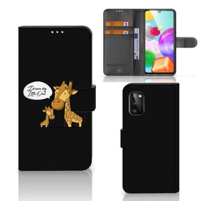 Samsung Galaxy A41 Leuk Hoesje Giraffe Samsung Galaxy A41 Leuk Hoesje Giraffe