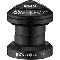 ACS Balhoofdstel BMX 1" Crossfire zwart - thumbnail