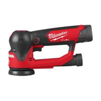Milwaukee M12 FUEL™ FSDR75-202B Accu Excenter Schuurmachine 12V 2.0Ah in Tas - 4933498233 - thumbnail