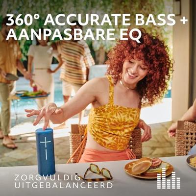 Ultimate Ears Boom 4 Bluetooth luidspreker Waterdicht, Stofdicht, Spatwaterdicht, Draagbaar Zwart