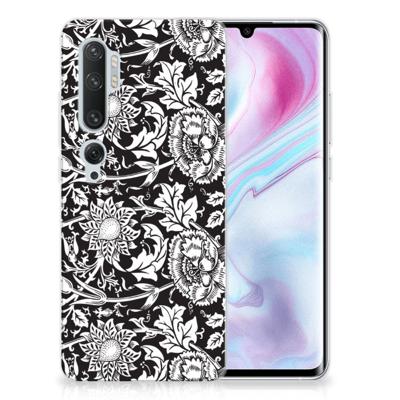 Xiaomi Mi Note 10 Pro | TPU Case | Black Flowers Xiaomi Mi Note 10 Pro | TPU Case | Black Flowers