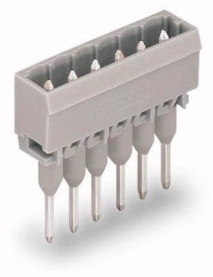 WAGO 231-164/003-000 Male header (standaard) 300 Totaal aantal polen: 4 Rastermaat: 5 mm Inhoud: 200 stuk(s)
