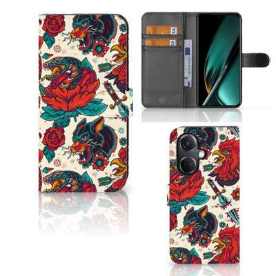 Telefoonhoesje met foto voor OnePlus Nord CE 3 Old Skool | Portemonnee hoesje