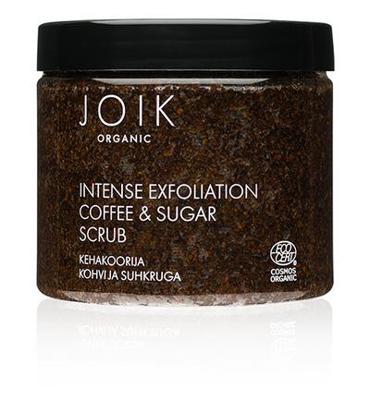 Joik Organics Intense exfoliation coffee & sugar scrub vegan 180 Gram