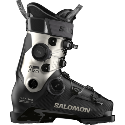 Salomon S/Pro Supra Dual Boa 105 Skischoen Dames Black/Light Bronze Met./Black 24/24,5 Salomon S/Pro Supra Dual Boa 105 Skischoen Dames Black/Light Bronze Met./Black 24/24,5