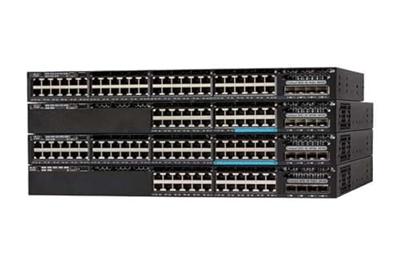 Cisco Catalyst 3650-8X24UQ-S netwerkschakelaar met 24 poorten Gigabit Ethernet 4 x 10G uplink basis-IP-functies, levenslange beperkte garantie met geavanceerde formule (WS-C3650-8X24UQ-S)