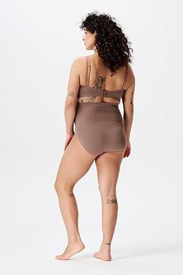 Noppies Nisa Naadloze Sensil Zwangerschapsslip Deep Taupe