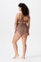Noppies Nisa Naadloze Sensil Zwangerschapsslip Deep Taupe - thumbnail