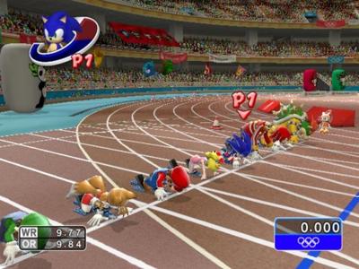 Mario and Sonic at the Olympic Games (verpakking Duits, game Engels)