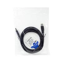 LogiLink USB-kabel USB 3.2 Gen1 (USB 3.0 / USB 3.1 Gen1) USB-A stekker, USB-A stekker 3.00 m Zwart CU0040 - thumbnail