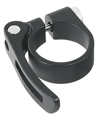 Ergotec Zadelpenklem scq-080 ø31,8 mm aluminium met snelspanner - zwart