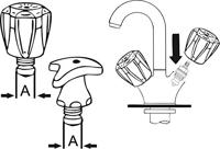 Cornat Kraanbinnenwerk 1/2 Messing - T302901 - thumbnail