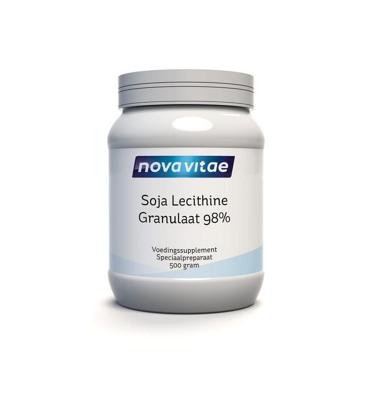 Nova Vitae Soja lecithine granulaat 98% 500 Gram