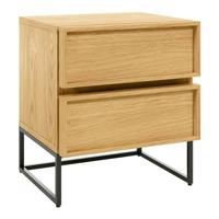 Kave Home Nachtkastje 'Taiana' Eikenhout - thumbnail