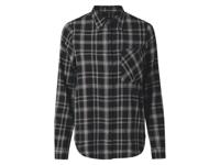 esmara Flanellen dames blouse (Zwart, XS (32/34)) - thumbnail