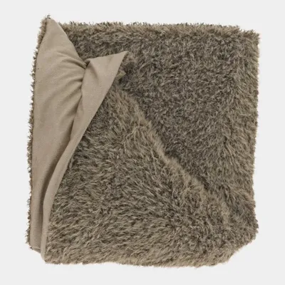 Unique Living plaid rosa 140x180cm rocky brown