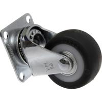 TOOLCRAFT TO-5137866 Zwenkwiel met schroefplaat 50 mm TPR Draagvermogen (max.): 50 kg - thumbnail