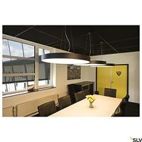 SLV Ophangset 1,5m voorMedo 2-lichts zwart - 135250 - thumbnail
