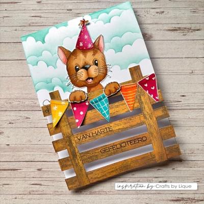 Vaessen Creative • clear stamps odey's birthday party 1 10st.