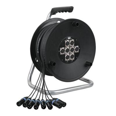 DAP DAP Python 8 Stagewheel 8x XLR, 16 meter