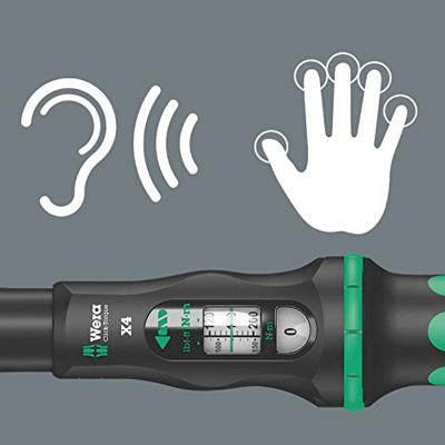 Wera Click-Torque X 4 draaimomentsleutel voor insteekgereedschappen, 14 x 18 mm, 40 - 200 Nm - 1 stuk(s) - 05075654001 - thumbnail