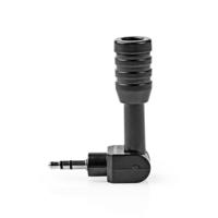 Nedis MICMJ100BK Bedrade Microfoon Mini Plug-in 3,5 Mm Zwart - thumbnail