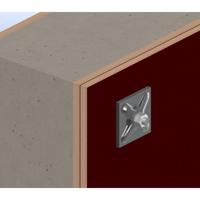 GB Sterplaat 120x120 10 verzinkt | 20 stuks - GB84810 - thumbnail