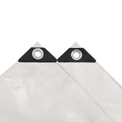 Dekzeil 650 g/m² 4x8 m wit - thumbnail