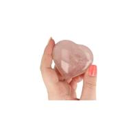 Edelstenen Hart Rozenkwarts (Model 27) - thumbnail