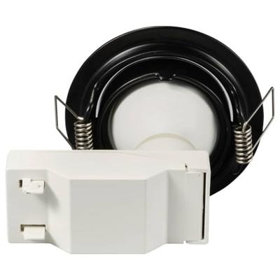 Sygonix SY-6417590 LED-inbouwlamp Set van 3 stuks LED GU10 3 W Zwart Sygonix SY-6417590 LED-inbouwlamp Set van 3 stuks LED GU10 3 W Zwart