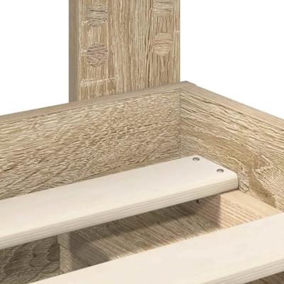 Bedframe Sonoma Eiken 75 x 190 cm Massief grenenhout