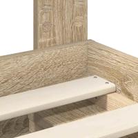 Bedframe met lade Sonoma Eiken 75 x 190 cm Massief grenenhout - thumbnail