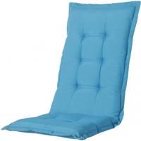 Madison - Kussen lage rug Panama aqua - 105x50 - Blauw - thumbnail