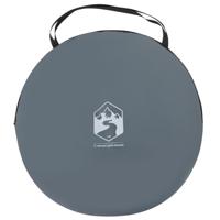 Privacytent pop-up waterdich grijs en oranje - thumbnail