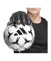 adidas Predator Match Fingersave Keepershandschoenen Zwart Donkergrijs - thumbnail
