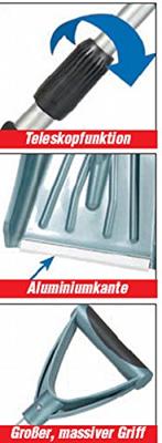 IWH Kunststof Sneeuwschuiver Uittrekbaar (l x b x h) 750 x 285 x 120 mm