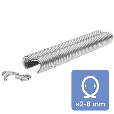 Hekwerkringen Gegalvaniseerd VR16 in Blister 400st, 2-8mm Hekwerkringen Gegalvaniseerd VR16 in Blister 400st, 2-8mm