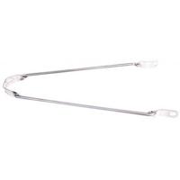 spatbordstang 28 zilver - thumbnail