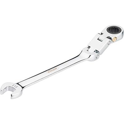 Vigor V6752-10 V6752-10 Ringratelsteeksleutel met scharnier Sleutelbreedte (metrisch) 10 mm