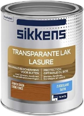 Sikkens Transparante Lak Zijdeglans - Donker Eiken
