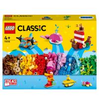 LEGO Classic - Creatief zeeplezier Constructiespeelgoed - thumbnail