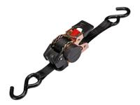 Perel ratelspanband 300 kg 3 meter x 25 mm polyester zwart - thumbnail