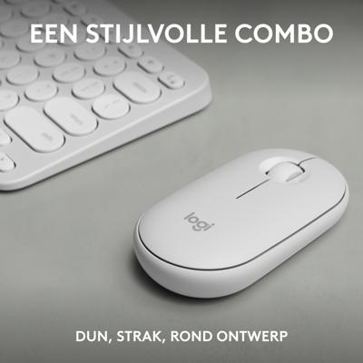 Logitech Pebble 2 Combo toetsenbord Inclusief muis RF-draadloos + Bluetooth QWERTY US International