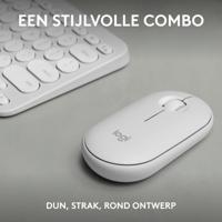Logitech Pebble 2 Combo toetsenbord Inclusief muis RF-draadloos + Bluetooth QWERTY US International - thumbnail